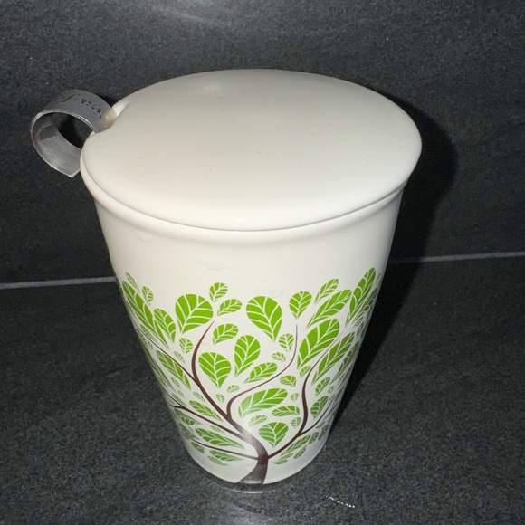 Tea Forte' Tree of Life Ceramic STEEPING CUP & INFUSER - Picture 10 of 10